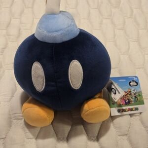 Nintendo Club Mocchi Small Plush Super Mario Bob-omb Newnwith Tags Collectable